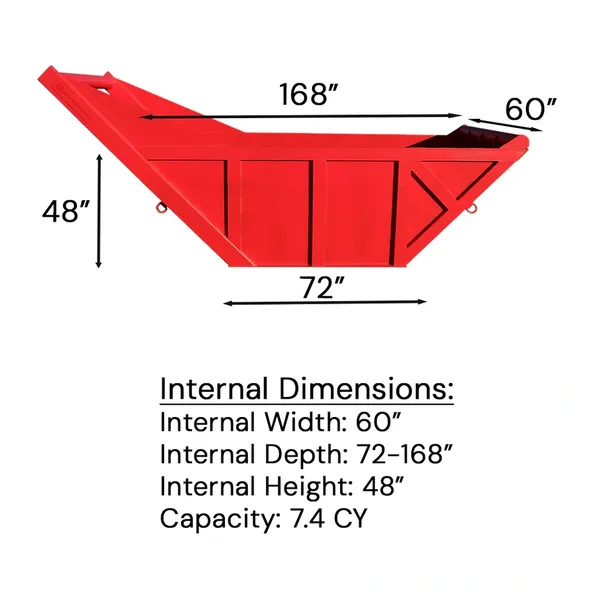 7 cu ft CAPACITY BOX