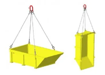 custom built skip pan