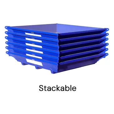 stackable concrete wash pan